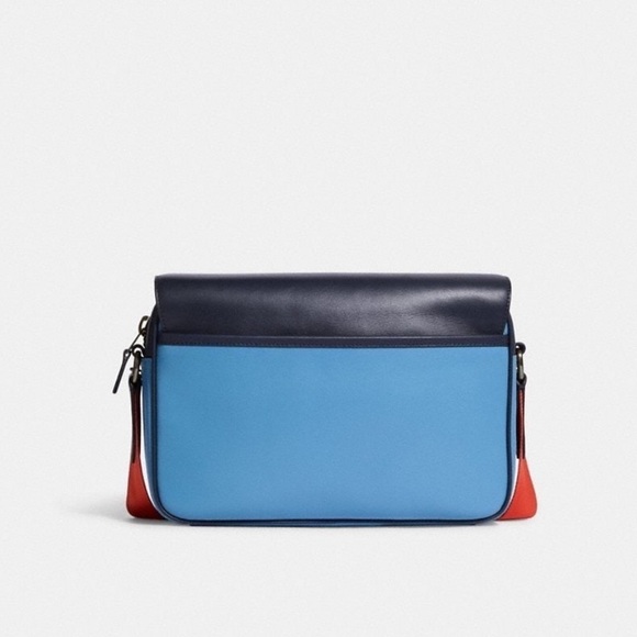 NWT!COACH TRACK CROSSBODY IN COLORBLOCK BAG(CC356) - Picture 5 of 11